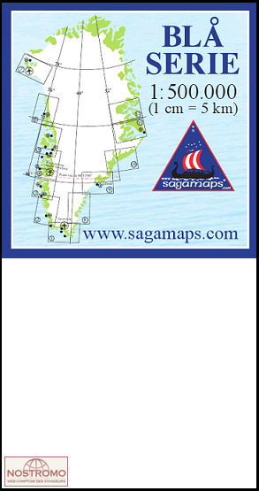 03 KANGERLUSSUAQ - NUUK | carte topographique Sagamaps