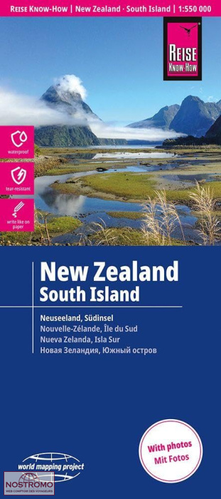 NEW ZEALAND - SOUTH ISLAND | Reise Know-How road map
