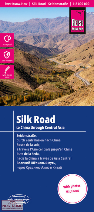 ROUTE DE LA SOIE | carte routière Reise Know-How