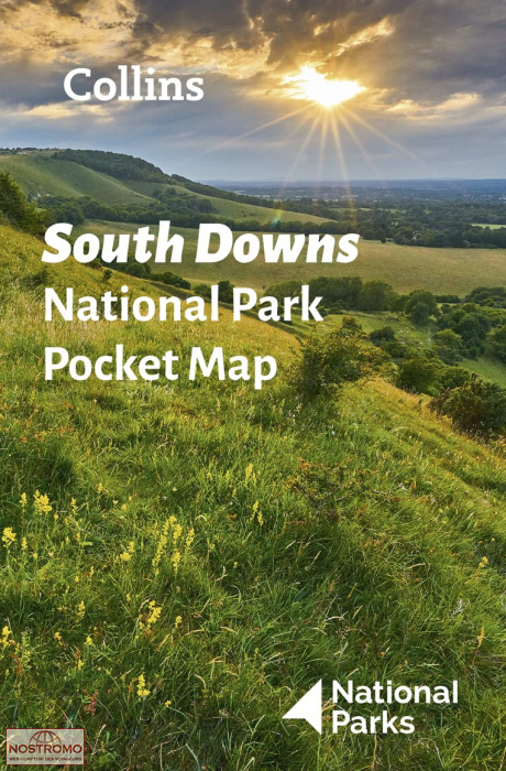 SOUTH DOWNS | carte touristique Collins