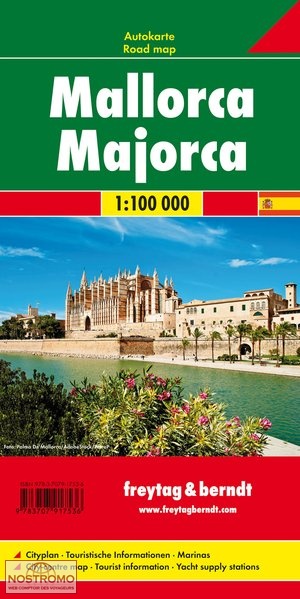 MAJORQUE | carte touristique Freytag & Berndt