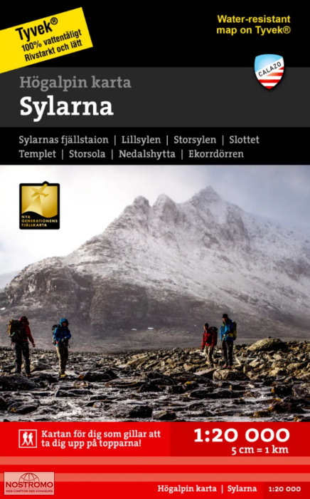 SYLARNA | Calazo hiking map