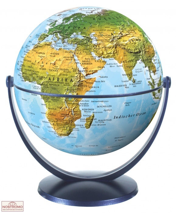 GLOBE PHYSIQUE
