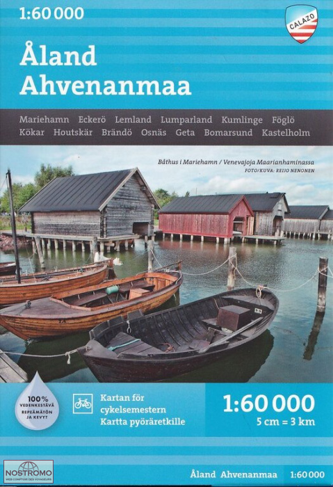 ÅLAND AHVENANMAA | cartes de cyclotourisme Calazo