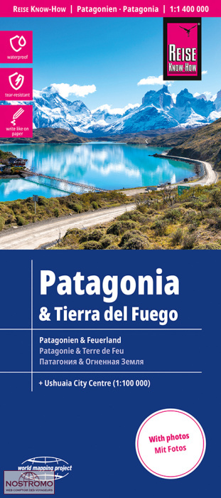 PATAGONIA & TIERRA DEL FUEGO | Reise Know-How road map