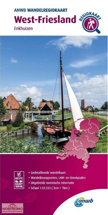 WEST-FRIESLAND | ANWB hiking map