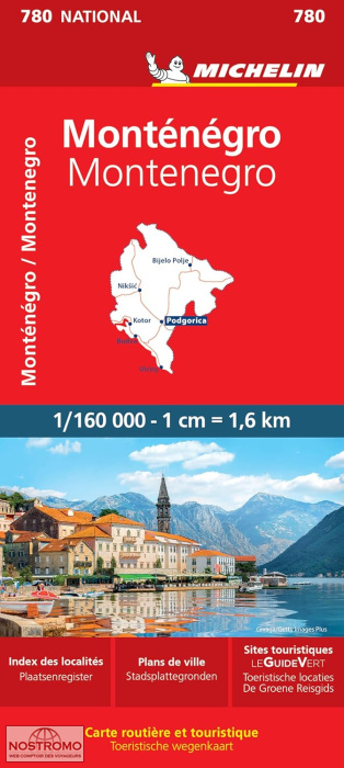 780 MONTENEGRO | Michelin road map