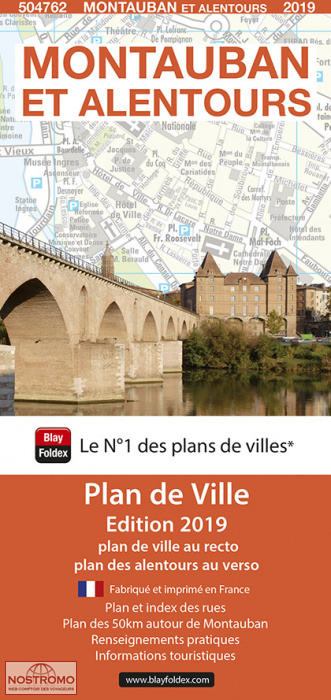 MONTAUBAN | Blay Foldex street map