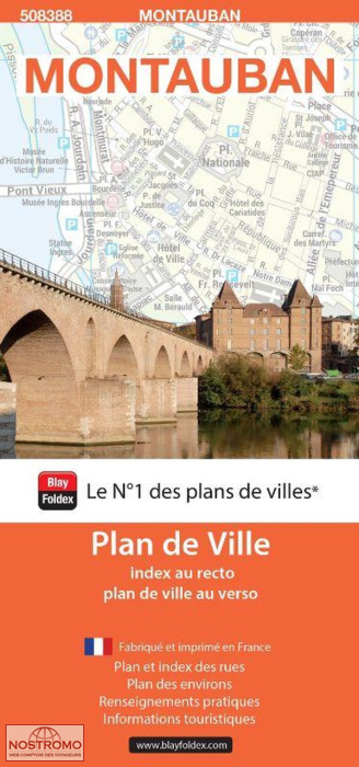 MONTAUBAN | Blay Foldex street map