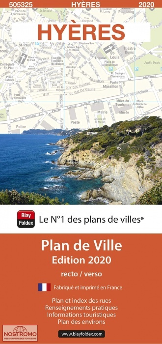HYÈRES | Blay Foldex street map