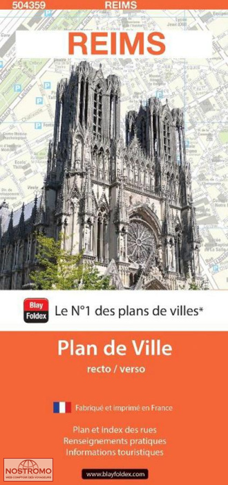 REIMS | Blay Foldex street map
