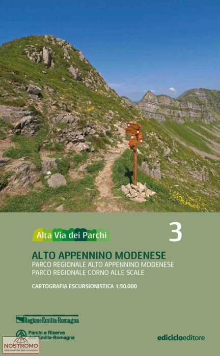 03 ALTO APPENNINO MODENESE | Ediciclo hiking map