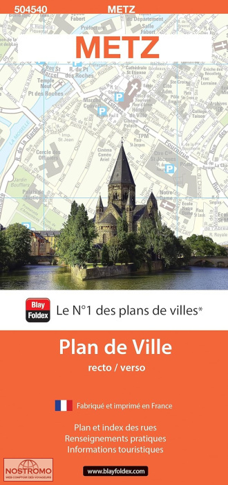 METZ | Blay Foldex street map