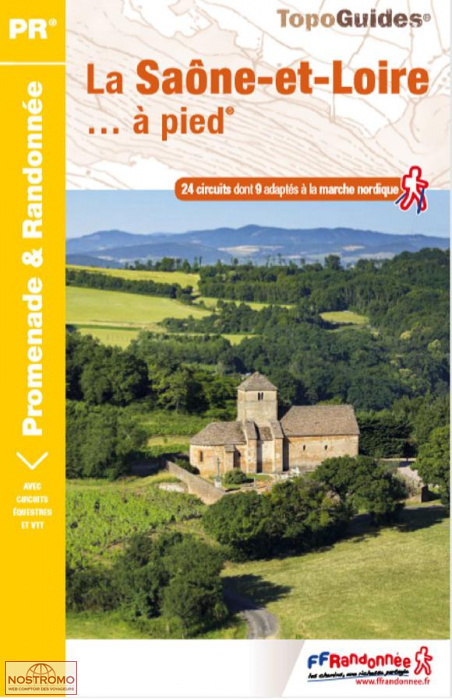 LA SAÔNE-ET-LOIRE À PIED | guide de randonnée FFRP