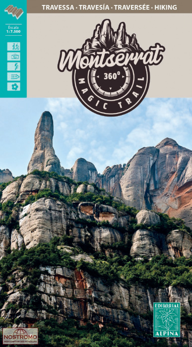 MONTSERRAT 360º MAGIC TRAIL | Alpina trail map