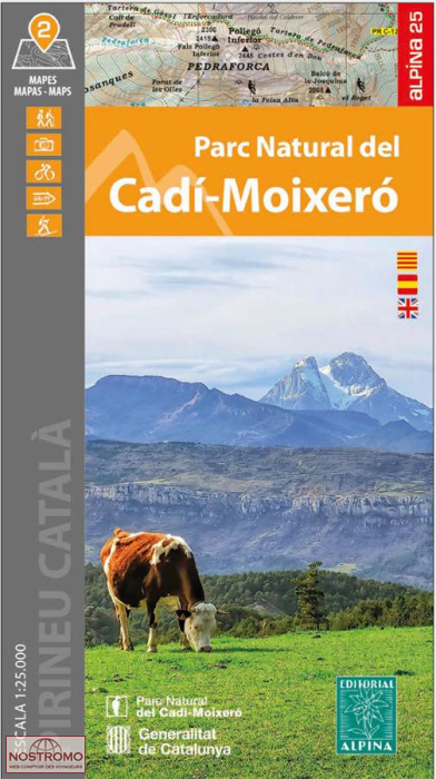 36 PARC NATURAL DEL CADÍ-MOIXERÓ | Alpina hiking maps