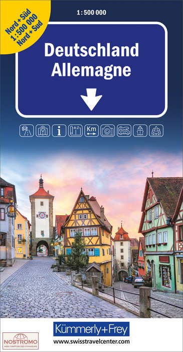 GERMANY | Kummerly+Frey road map