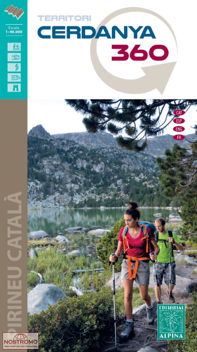 TERRITORI CERDANYA 360º | Alpina hiking map