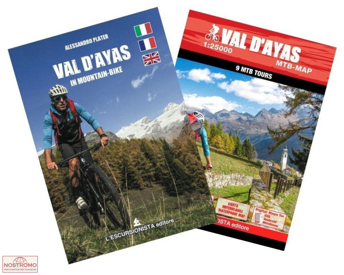 VAL D'AYAS | carte de VTT l'Escursionista