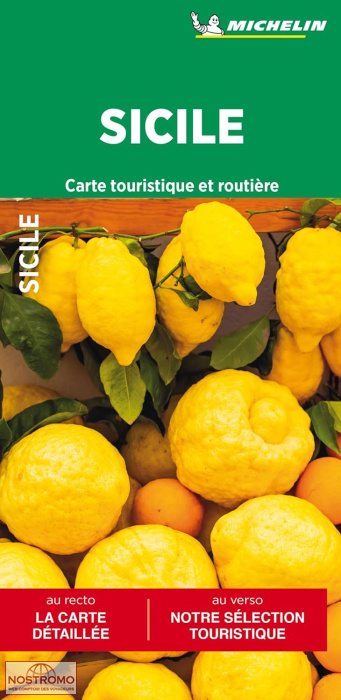 SICILE | carte touristique Michelin