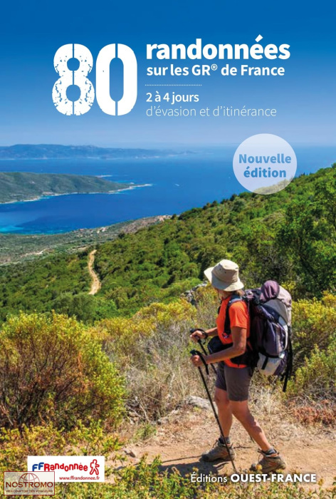 80 RANDONNÉES SUR LES GR DE FRANCE | Ouest-France hiking guide