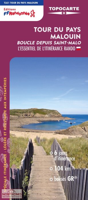 TOUR DU PAYS MALOUIN | FFRP hiking map