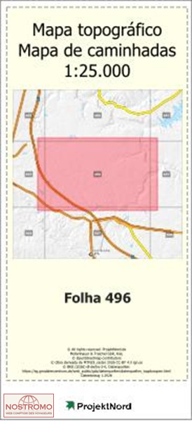 496 SAO MAMEDE DO SADO | Projektnord topographic map