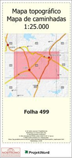 499 CUBA | Projektnord topographic map