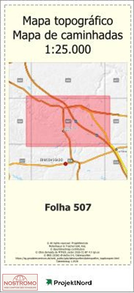 507 AZINHEIRA DE BARROS | Projektnord topographic map