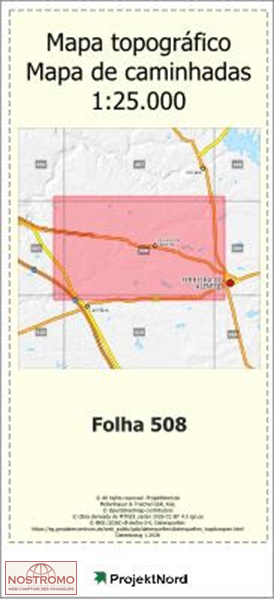 508 FIGUEIRA DE CAVALEIROS | Projektnord topographic map