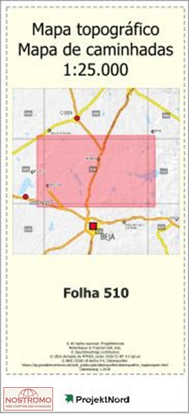 510 SAO MATIAS (BEJA) | Projektnord topographic map
