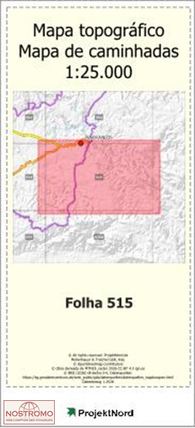 515 BARRANCOS | Projektnord topographic map