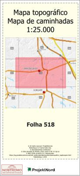 518 ERMIDAS (SANTIAGO DO CACÉM) | Projektnord topographic map