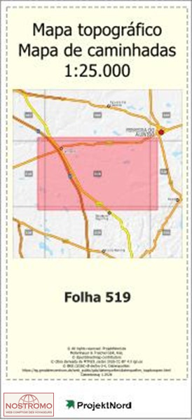 519 CANHESTRES | Projektnord topographic map