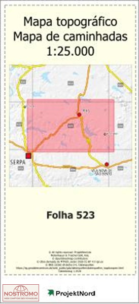 523 PIAS (SERPA) | Projektnord topographic map