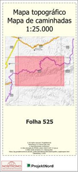 525 NEGRITA (MOURA) | Projektnord topographic map