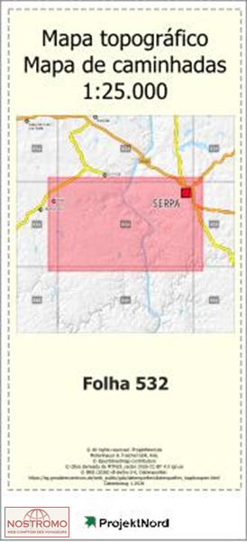 532 SERPA | Projektnord topographic map