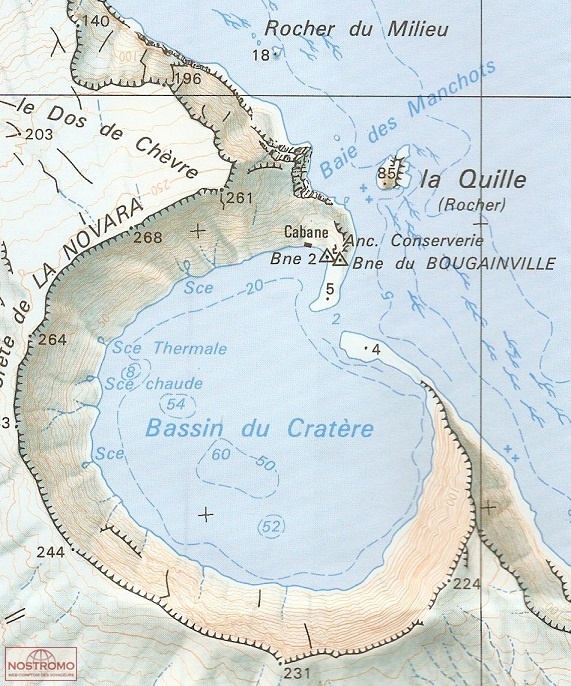 4460a Iles Saint Paul Et Amsterdam Carte Topographique Ign Nostromoweb