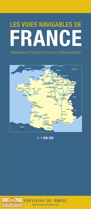 WATERWAYS OF FRANCE | Breil inland waterways map