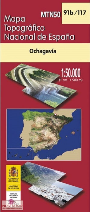 091 BIS/117 OCHAGAVÍA | CNIG topographical map