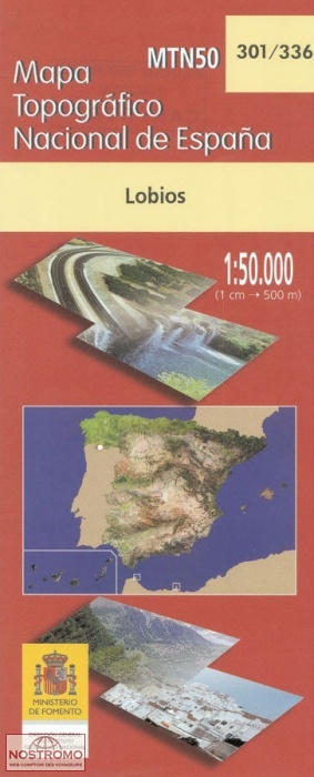 301/336 LOBIOS | carte topographique CNIG