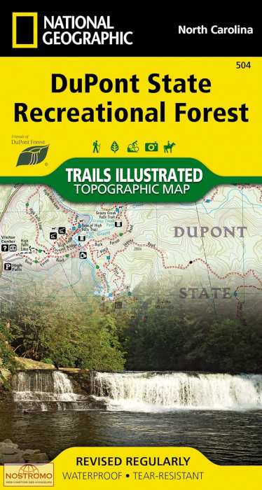 DUPONT STATE RECREATIONAL FOREST | National Geographic hiking map