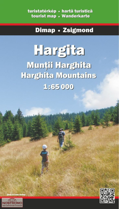 HARGHITA MOUNTAINS | Dimap hiking map