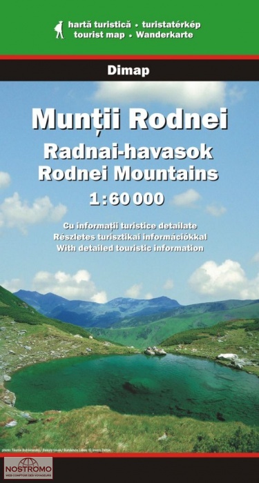 RODNEI MOUNTAINS | Dimap hiking map