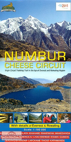 NUMBUR CHEESE CIRCUIT | Nepamaps trekking map