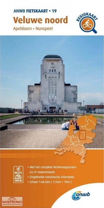 19 VELUWE NOORD | ANWB cycling map