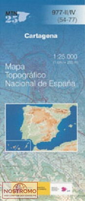977-2/4 CARTAGENA | carte topographique CNIG