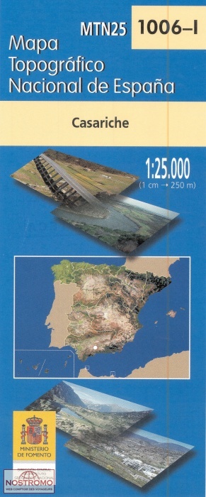 1006-1 CASARICHE | carte topographique CNIG