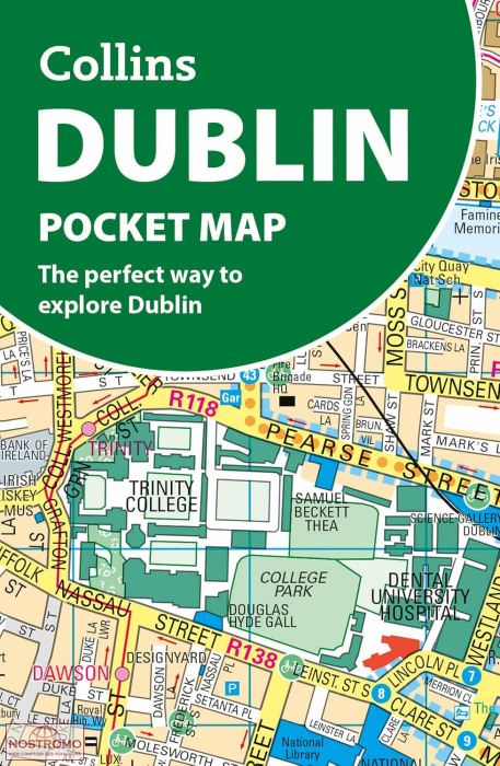 DUBLIN | plan de ville Collins