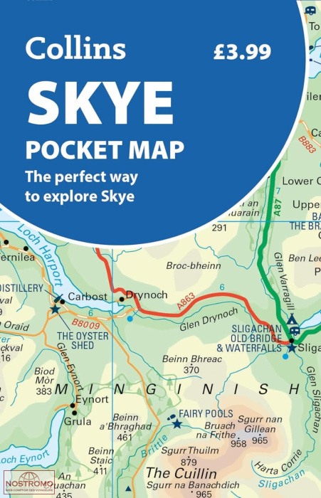 SKYE | carte touristique Collins